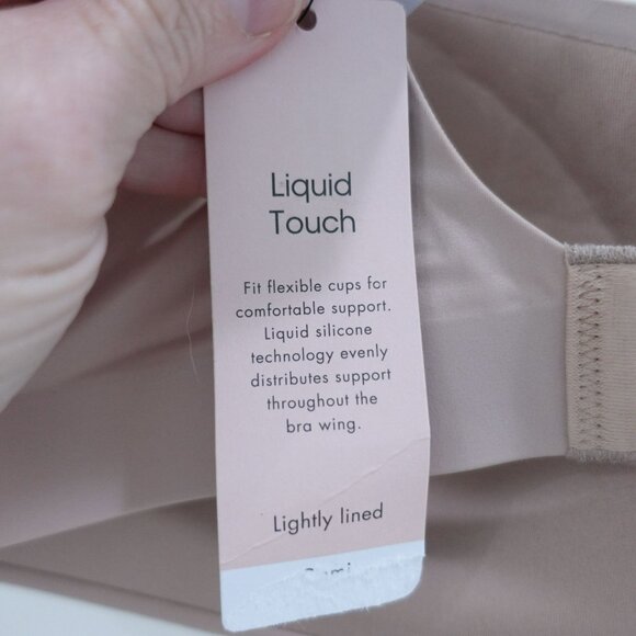 NEW Calvin Klein Liquid Touch Lightly Lined Demi Bra Bralette Size 38C Tan - Picture 8 of 10